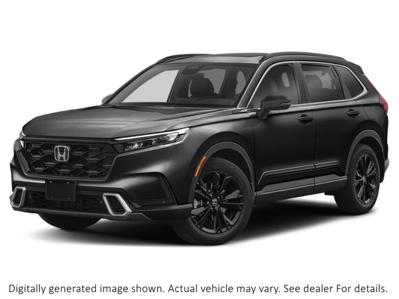 2024 Honda Cr-V Hybrid Touring AWD Crystal Black Pearl  Shot 16