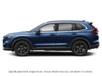 2024 Honda Cr-V Hybrid Touring AWD Canyon River Blue Metallic  Shot 11