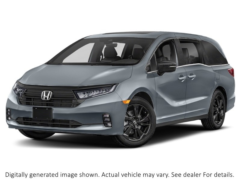 2024 Honda Odyssey Black Edition Auto Sonic Grey Pearl  Shot 7