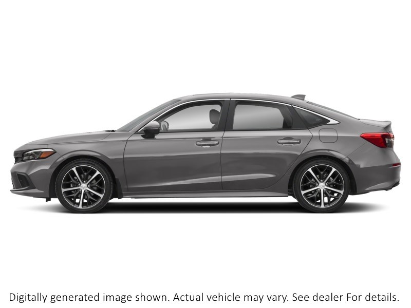 2024 Honda Civic Touring CVT Lunar Silver Metallic  Shot 5