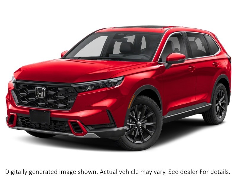 2025 Honda Cr-V Hybrid Ex-L AWD Radiant Red Metallic  Shot 26