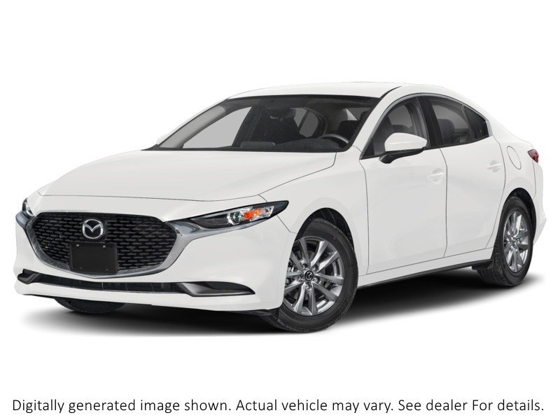 2026 Mazda Mazda3 GX FWD Snowflake White Pearl  Shot 4