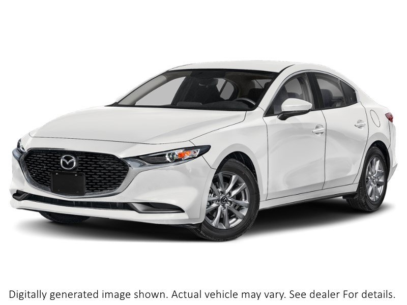 2026 Mazda Mazda3 GX FWD Snowflake White Pearl  Shot 4