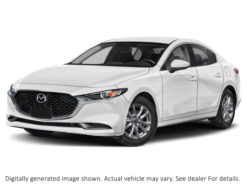 2026 Mazda Mazda3 GX FWD Snowflake White Pearl  Shot 1