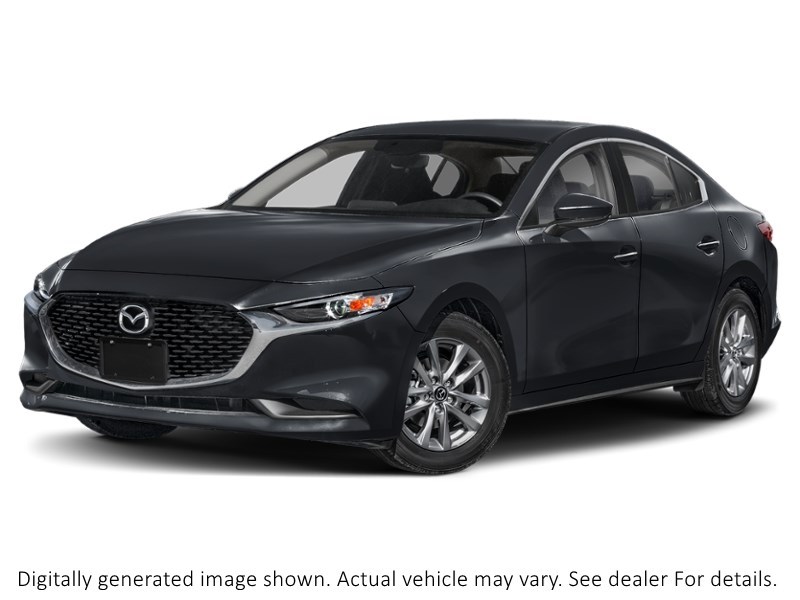 2026 Mazda Mazda3 GX FWD Jet Black Mica  Shot 1