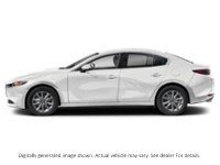 2026 Mazda Mazda3 GX FWD Snowflake White Pearl  Shot 3