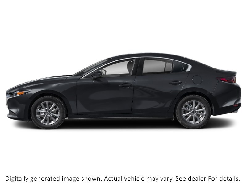 2026 Mazda Mazda3 GX FWD Jet Black Mica  Shot 3