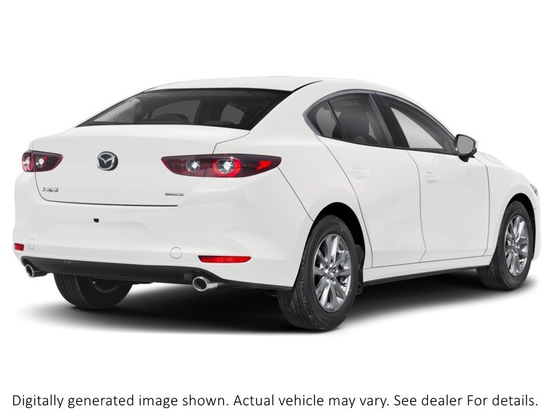 2026 Mazda Mazda3 GX FWD Snowflake White Pearl  Shot 2