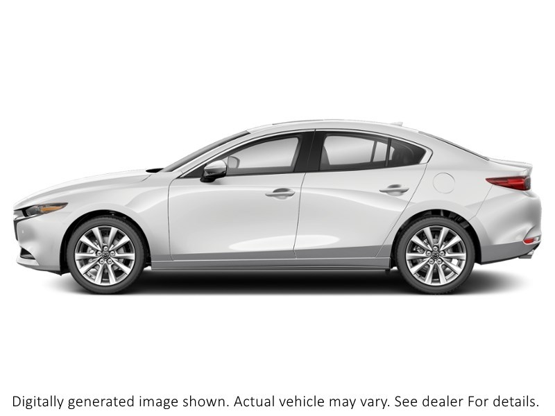 2026 Mazda Mazda3 GT I-Activ AWD Snowflake White Pearl  Shot 4