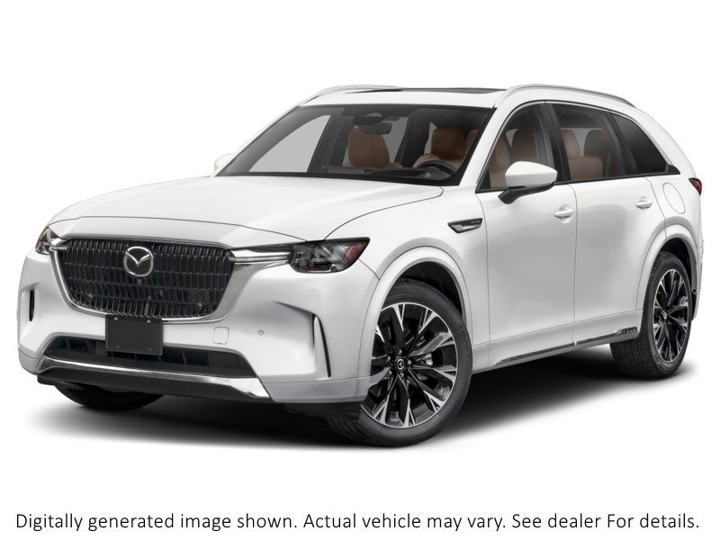 2026 Mazda Cx-90 Mhev Signature AWD Rhodium White Metallic  Shot 1