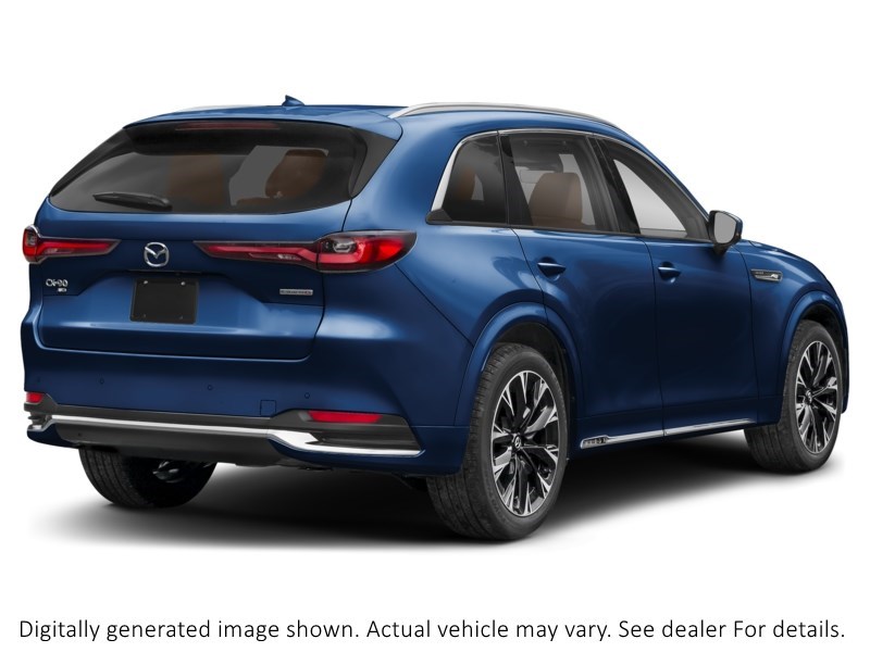 2026 Mazda Cx-90 Mhev Signature AWD Deep Crystal Blue Mica  Shot 6