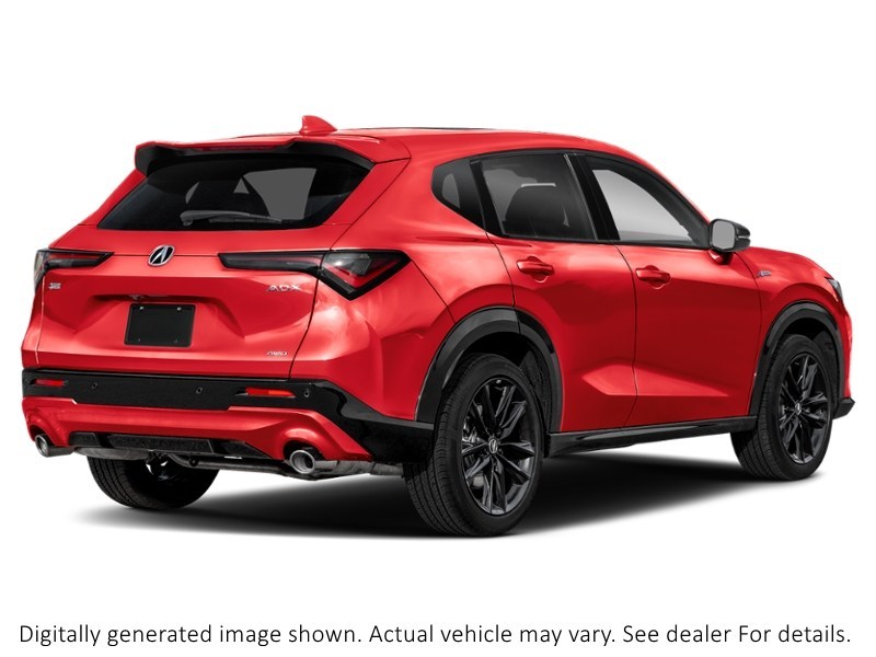 2026 Acura Adx Platinum Elite A-Spec AWD Milano Red  Shot 2