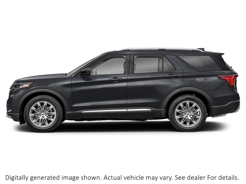 2026 Ford Explorer Platinum 4WD Agate Black Metallic  Shot 5