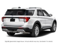 2026 Ford Explorer Platinum 4WD Space White Metallic  Shot 2