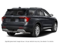 2026 Ford Explorer Platinum 4WD Agate Black Metallic  Shot 2