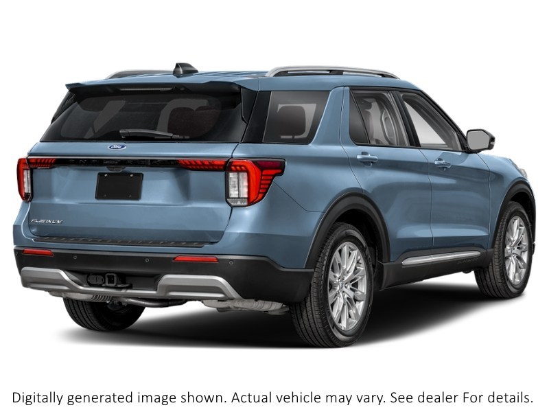 2027 Ford Explorer Platinum 4WD Vapor Blue Metallic  Shot 6