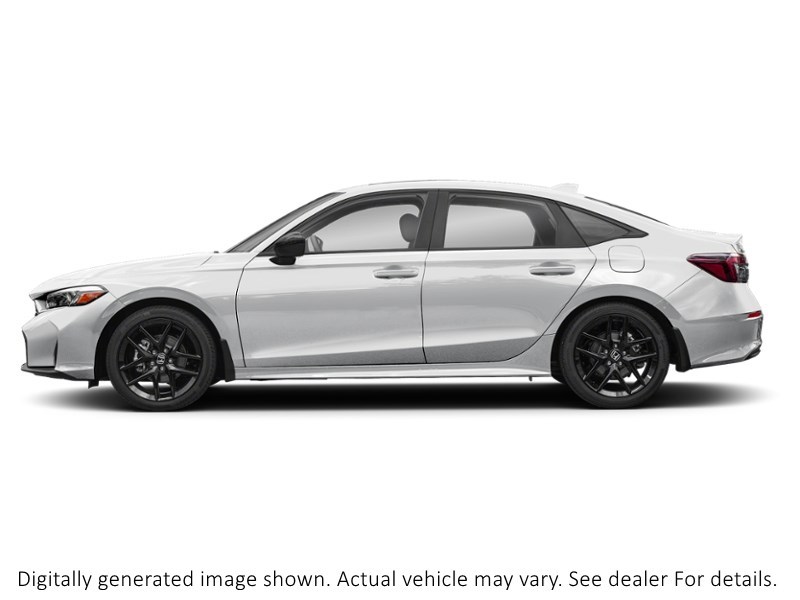 2026 Honda Civic Sedan Hybrid Sport Ecvt Platinum White Pearl  Shot 3
