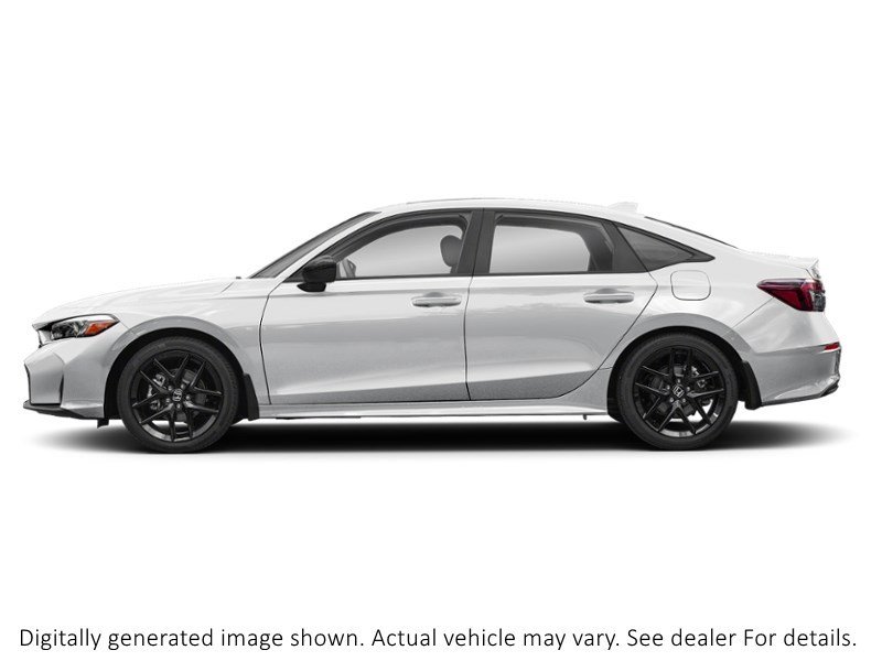 2026 Honda Civic Sedan Hybrid Sport Ecvt Platinum White Pearl  Shot 3