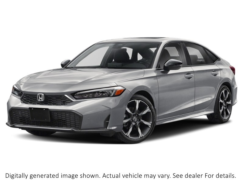 2026 Honda Civic Sedan Hybrid Sport Touring Ecvt Solar Reflection Silver Metallic  Shot 4