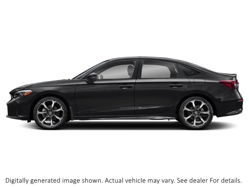 2026 Honda Civic Sedan Hybrid Sport Touring Ecvt Crystal Black Pearl  Shot 5