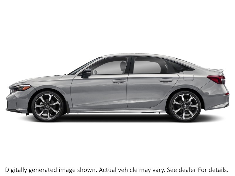 2026 Honda Civic Sedan Hybrid Sport Touring Ecvt Solar Reflection Silver Metallic  Shot 5