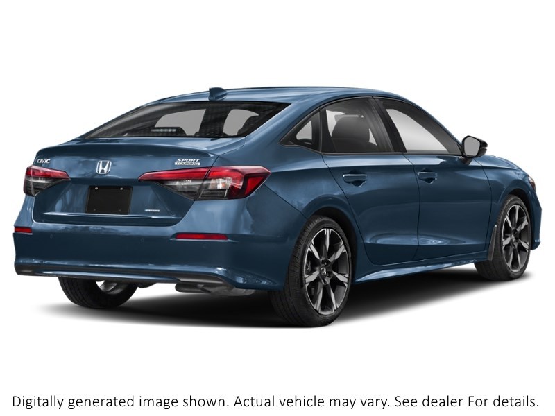 2026 Honda Civic Sedan Hybrid Sport Touring Ecvt Blue Lagoon Pearl  Shot 6