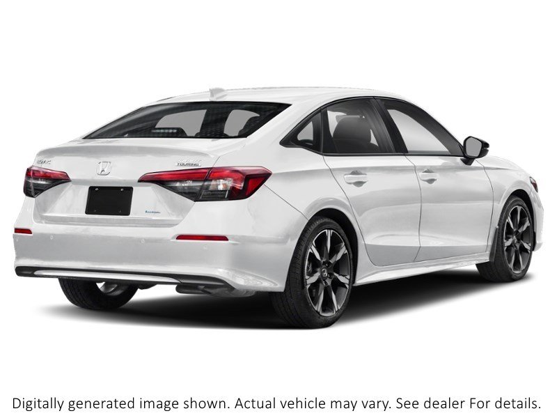 2026 Honda Civic Sedan Hybrid Sport Touring Ecvt Platinum White Pearl  Shot 2