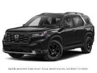 2025 Honda Pilot Trailsport AWD Crystal Black Pearl  Shot 1