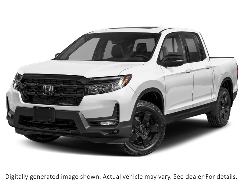 2025 Honda Ridgeline Black Edition AWD Platinum White Pearl  Shot 4