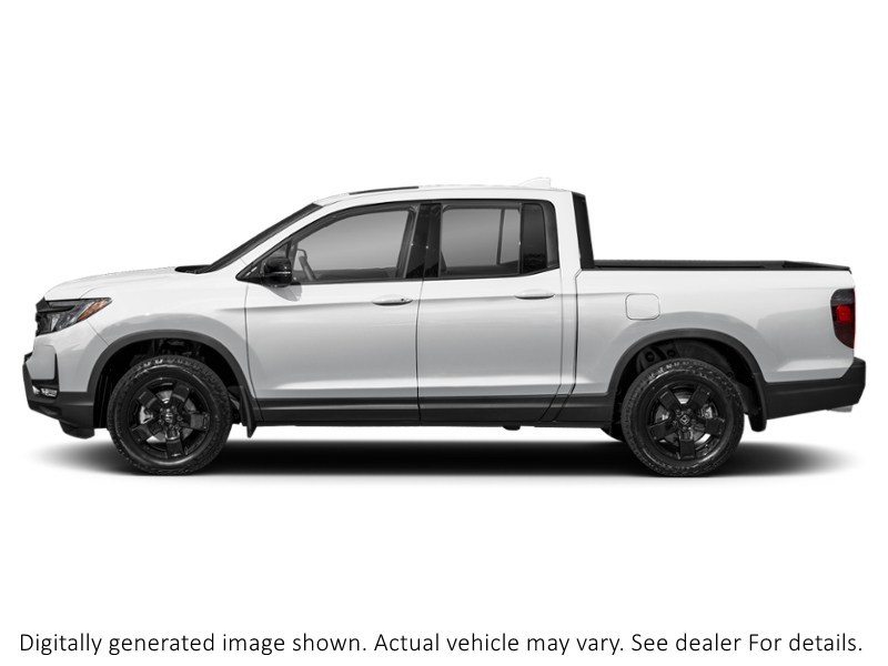 2025 Honda Ridgeline Black Edition AWD Platinum White Pearl  Shot 5