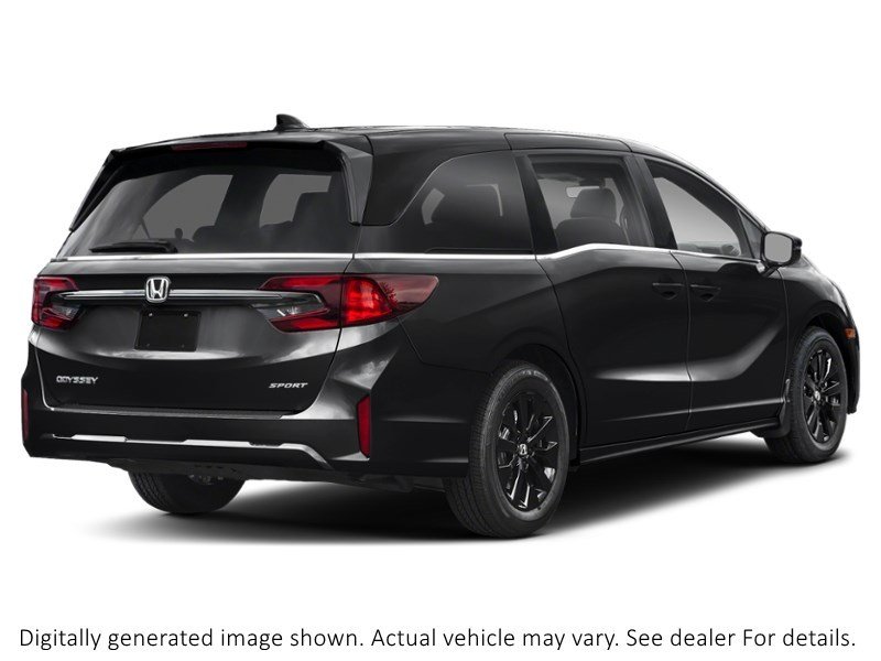 2026 Honda Odyssey Sport-L Auto Crystal Black Pearl  Shot 2