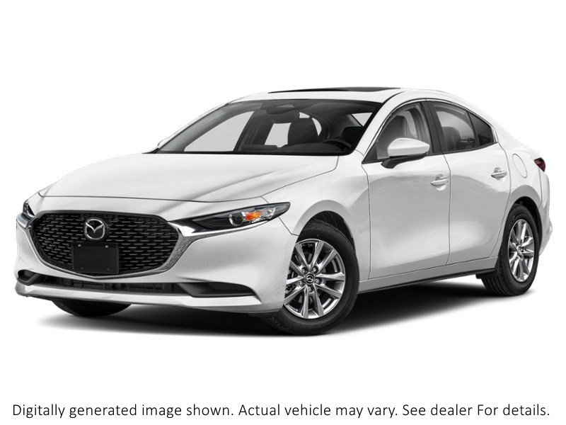 2026 Mazda Mazda3 Gs FWD Snowflake White Pearl  Shot 4