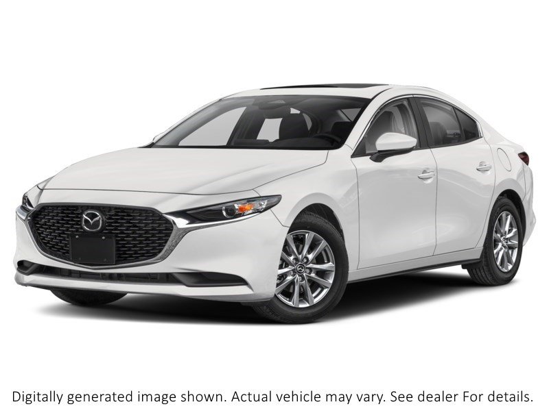 2026 Mazda Mazda3 Gs FWD Snowflake White Pearl  Shot 1