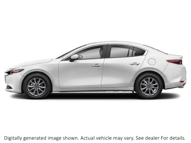 2026 Mazda Mazda3 Gs FWD Snowflake White Pearl  Shot 3