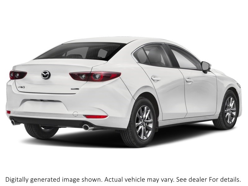 2026 Mazda Mazda3 Gs FWD Snowflake White Pearl  Shot 2