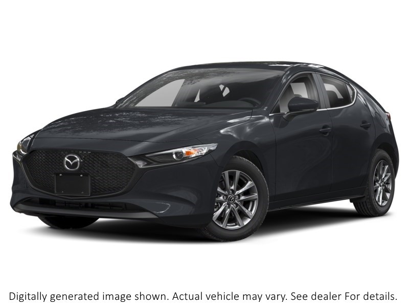 2026 Mazda Mazda3 Sport Gs Auto I-Activ AWD Jet Black Mica  Shot 1