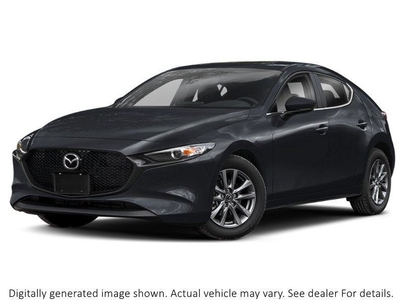 2026 Mazda Mazda3 Sport Gs Auto FWD Jet Black Mica  Shot 4