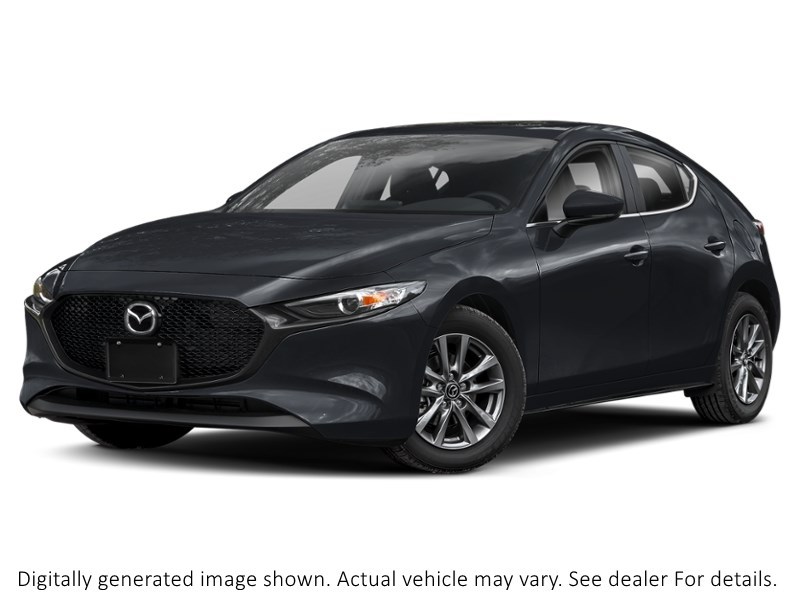2026 Mazda Mazda3 Sport Gs Auto I-Activ AWD Jet Black Mica  Shot 1