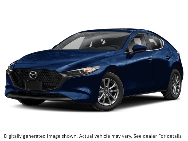 2026 Mazda Mazda3 Sport Gs Auto FWD Deep Crystal Blue Mica  Shot 1