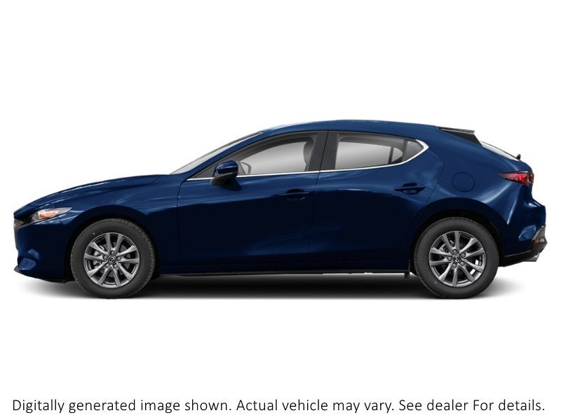 2026 Mazda Mazda3 Sport Gs Auto FWD Deep Crystal Blue Mica  Shot 5