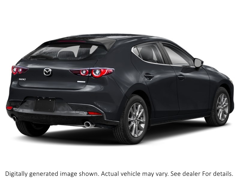 2026 Mazda Mazda3 Sport Gs Auto I-Activ AWD Jet Black Mica  Shot 2