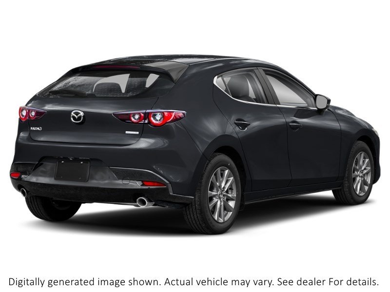 2026 Mazda Mazda3 Sport Gs Auto FWD Jet Black Mica  Shot 2