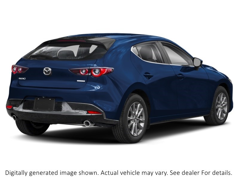 2026 Mazda Mazda3 Sport Gs Auto FWD Deep Crystal Blue Mica  Shot 2