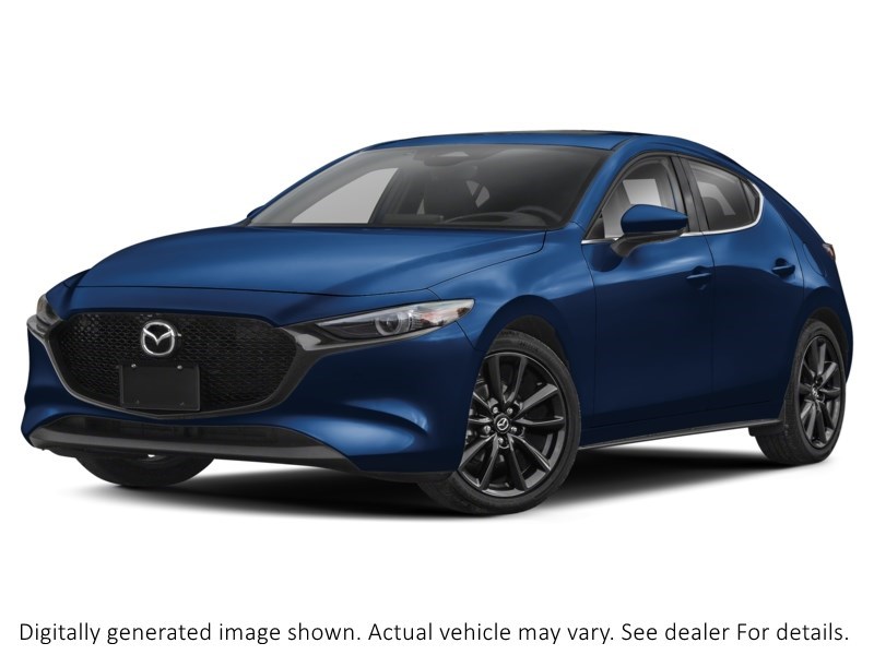2025 Mazda Mazda3 Sport GT Auto FWD Deep Crystal Blue Mica  Shot 1