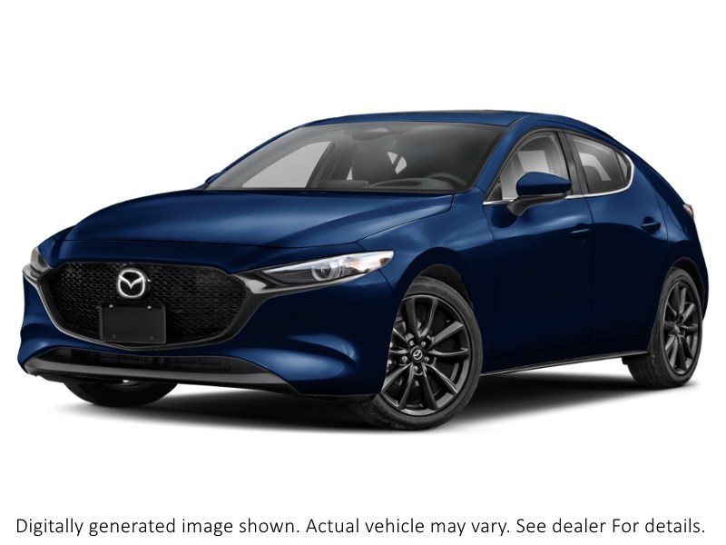 2025 Mazda Mazda3 Sport GT Auto I-Activ AWD Deep Crystal Blue Mica  Shot 1