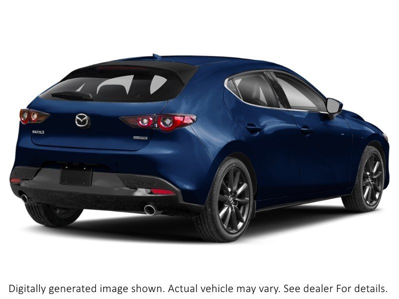 2025 Mazda Mazda3 Sport GT Auto I-Activ AWD Deep Crystal Blue Mica  Shot 2