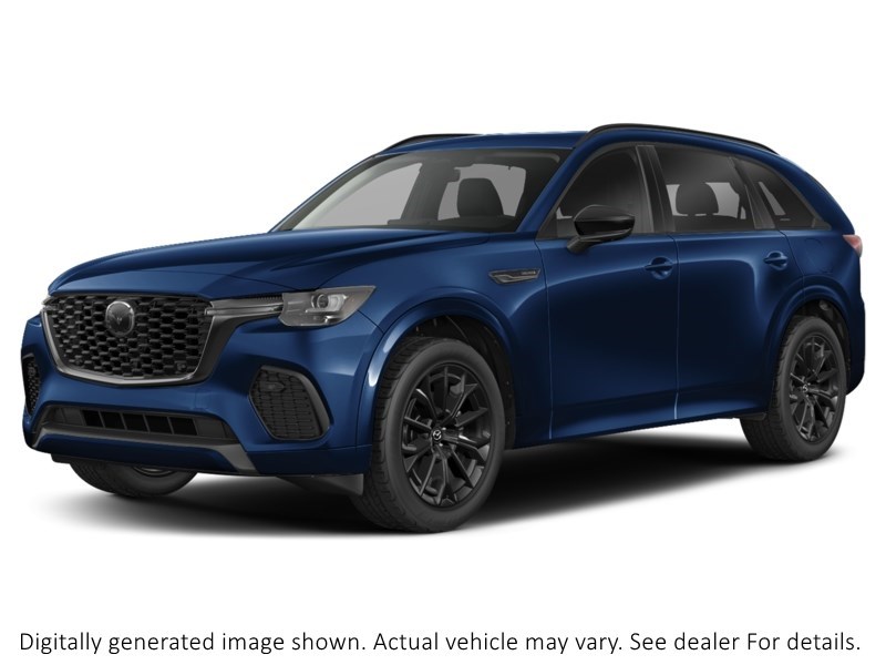 2026 Mazda Cx-70 Mhev GT AWD Deep Crystal Blue Mica  Shot 3