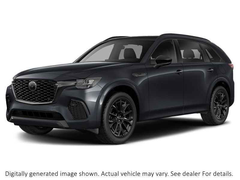 2025 Mazda Cx-70 Mhev Gt-P Jet Black Mica  Shot 3