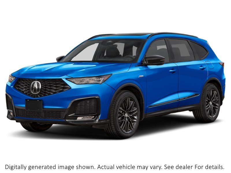 2026 Acura Mdx Platinum Elite A-Spec Sh-Awd Double Apex Blue Pearl  Shot 1