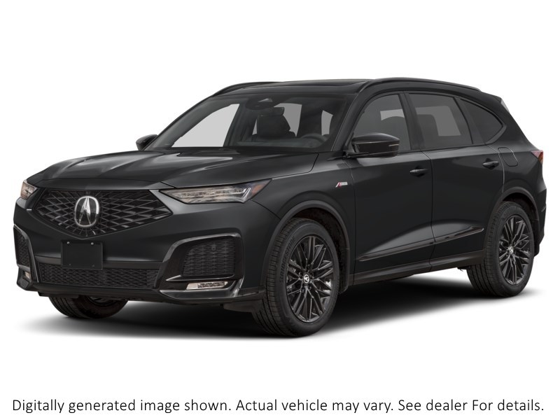 2026 Acura Mdx Platinum Elite A-Spec Sh-Awd Majestic Black Pearl  Shot 4